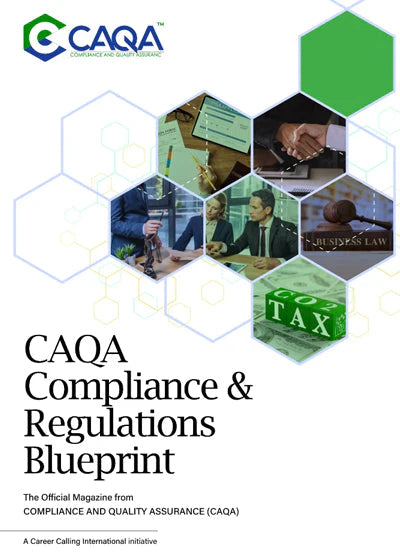 CAQA Compliance & Regulations Blueprint - magazine cover