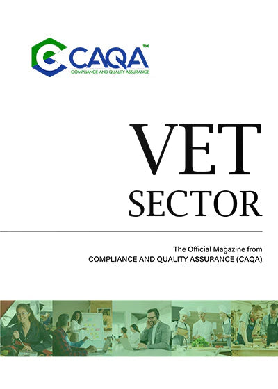 The VET Sector Magazine - magazine cover